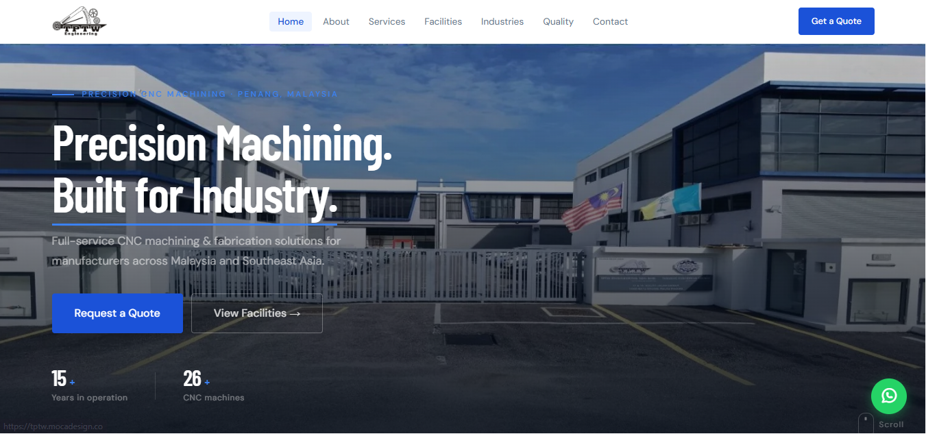 TPTW Engineering website